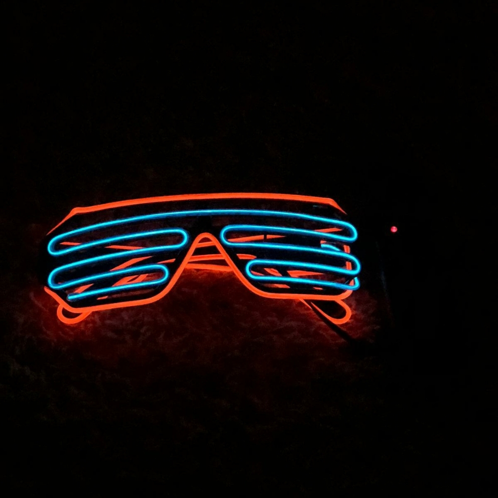 Light up glasses